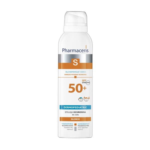 S, emulsja ochronna dla niemowląt i dzieci SPF50+