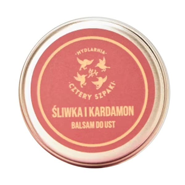 Mydlarnia 4 Szpaki, Śliwka i Kardamon, balsam do ust