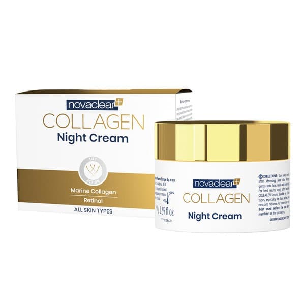 Collagen, krem ujędrniająco-wygładzający na noc
