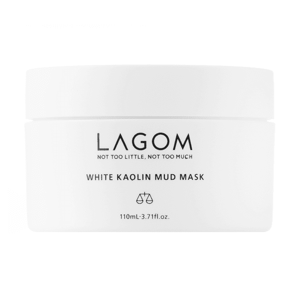 White Kaolin Mud Mask, Oczyszczająca maska z białą glinką do skóry mieszanej i tłustej