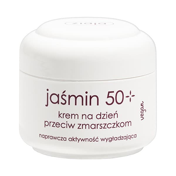 Jaśmin 50+, krem na dzień przeciw zmarszczkom SPF 6
