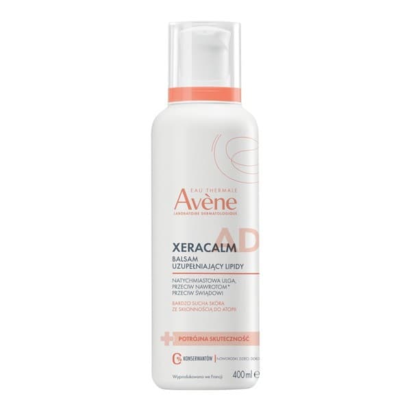 Eau Thermale Avene XeraCalm A.D balsam uzupełniający lipidy skóra bardzo sucha ze skłonnościami do atopii