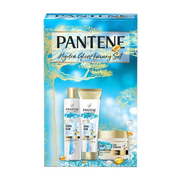 Zestaw Pantene Pro-V Miracles Hydra Glow, szampon, + odżywka, + maska