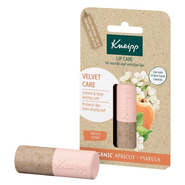 balsam do ust Velvet Care, Olej z pestek moreli i Marula