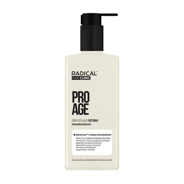 Farmona Radical Hair Clinic ProAge, odmładzająca odżywka do włosów dojrzałych