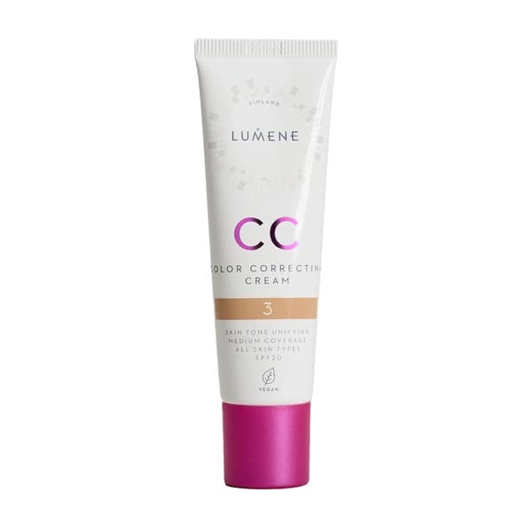 CC Color Correcting Cream, korygujący krem CC SPF 20, 3 (W)