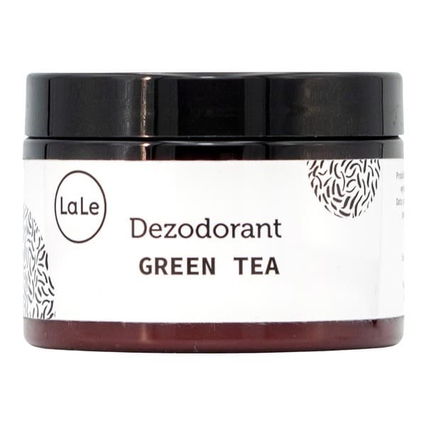 Odświeżający dezodorant ekologiczny w kremie z sodą oczyszczoną Green Tea La-Le