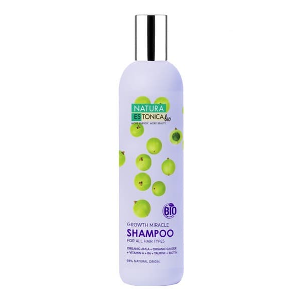 Natura Estonica Hair Growth, szampon przyspieszający porost włosów