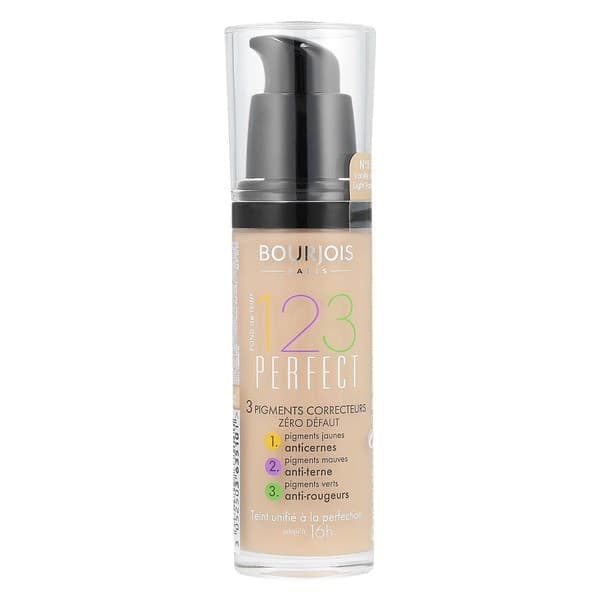 1, 2, 3 Perfect, podkład do twarzy o średnim kryciu, 51 Light Vanilla