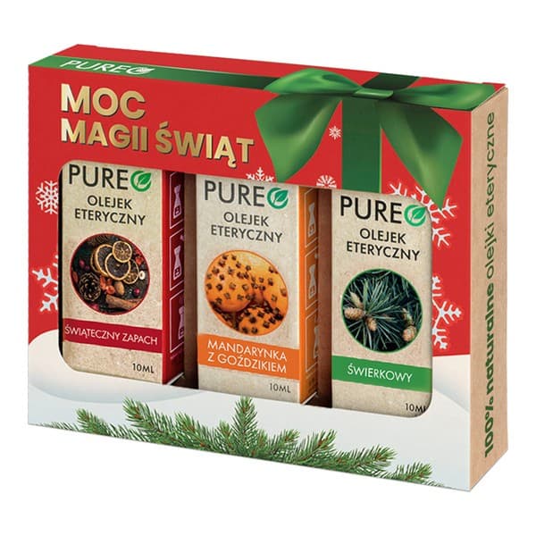 Moc Magii Świąt, zestaw naturalnych olejków eterycznych