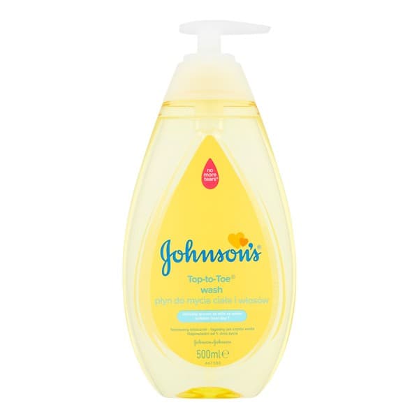 Johnson's Baby, płyn do mycia ciała i włosów Top-to-Toe