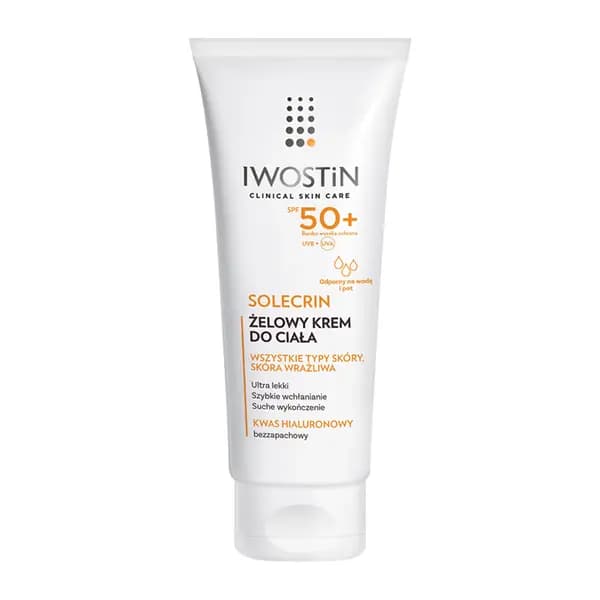 Solecrin, żelowy krem do ciała SPF50+