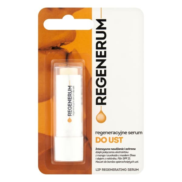 regeneracyjne serum do ust, pomadka