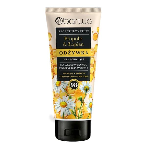 Receptury Natury, odżywka wzmacniająca, Propolis & Łopian