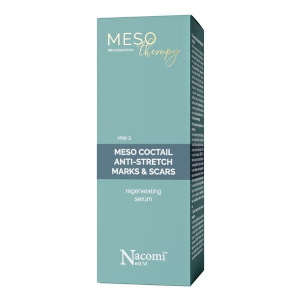 Next LVL Meso therapy, regenerujący koktajl zapobiegający bliznom i rozstępom