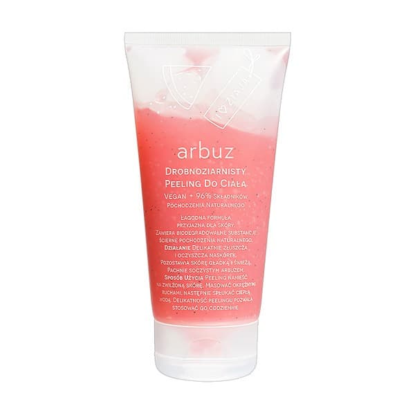 Arbuz, drobnoziarnisty peeling do ciała