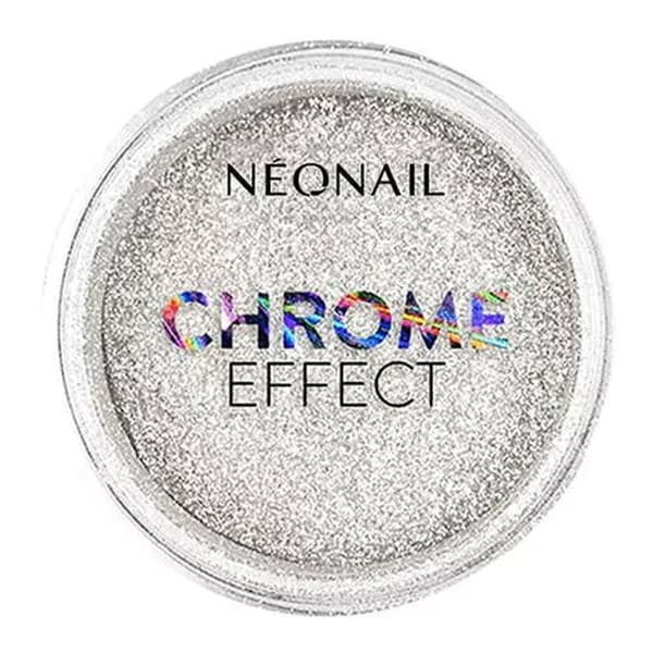 Chrome Effect, pyłek do paznokci, srebrny