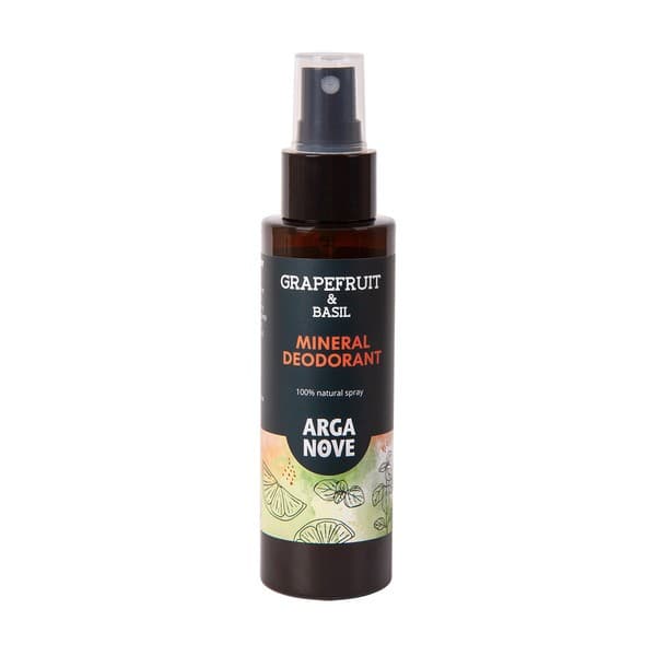 dezodorant mineralny, grejpfrut i bazylia, spray