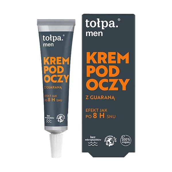 Men, krem pod oczy z guaraną dla mężczyzn