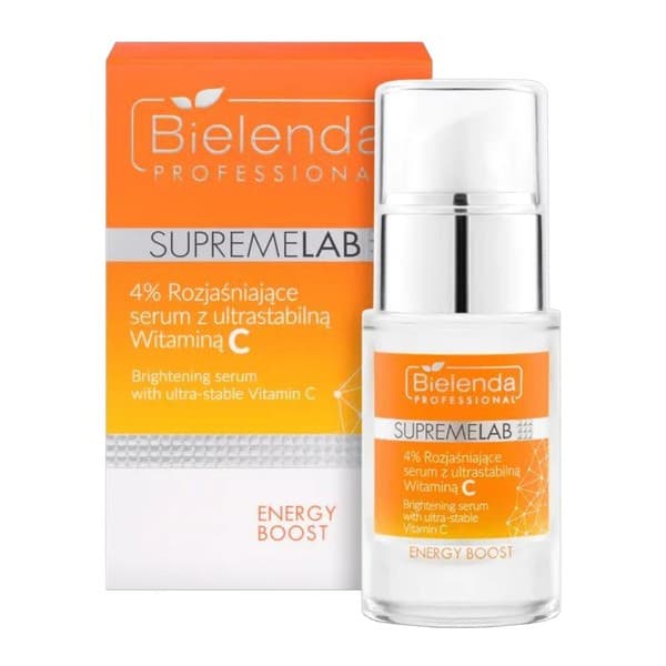 Energy Boost, serum rozjaśniające skórę z ultrastabilną witaminą C