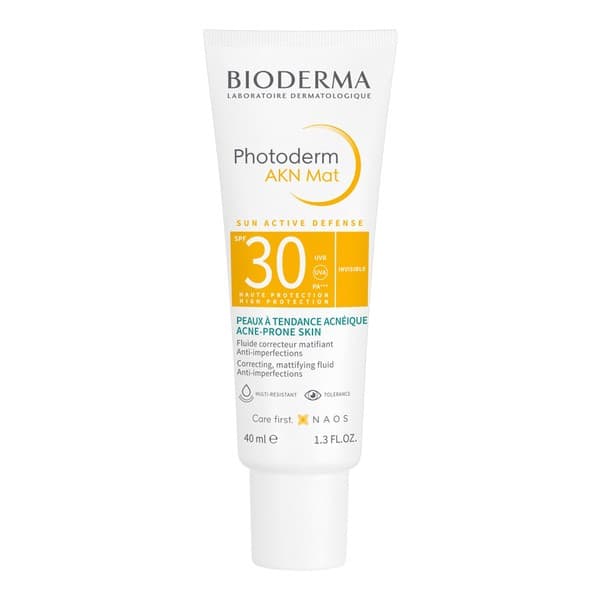 Photoderm AKN Mat, krem do skóry tłustej i mieszanej, skłonnej do trądziku, SPF 30