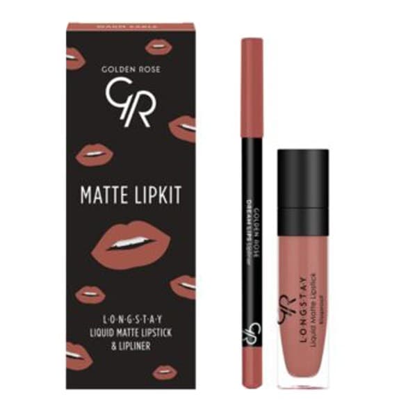 Matte Lipkit Zestaw do Ust Warm Sable