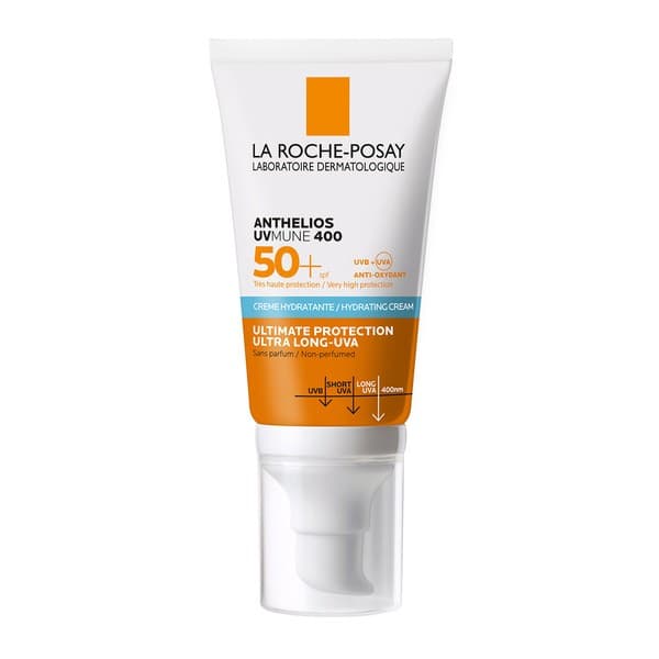 Anthelios, nawilżający krem SPF 50+