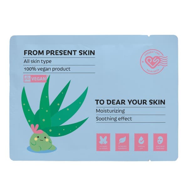 P.S. Aloe for Your Skin Mask, maska w płachcie z aloesem