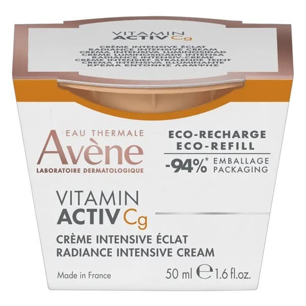 Avene Vitamin Activ Cg, krem intensywnie rozświetlający, uzupełnienie