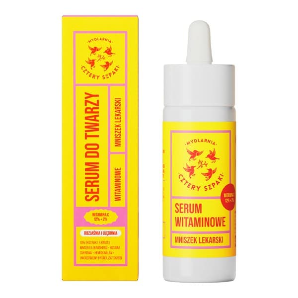 Mydlarnia 4 Szpaki Mniszek Lekarski, serum witaminowe