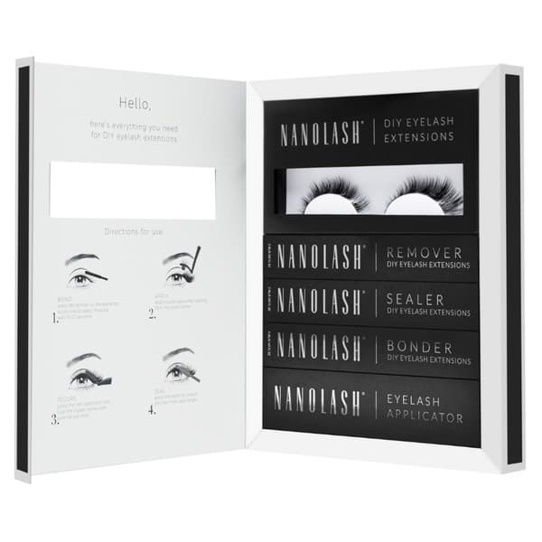 DIY Eyelash Extensions Starter Kit, zestaw startowy do aplikacji sztucznych rzęs, Harmony