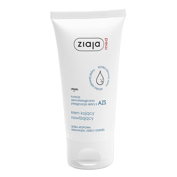 Kuracja Dermatologiczna Pielęgnacja skóry z AZS, krem kojący-nawilżający