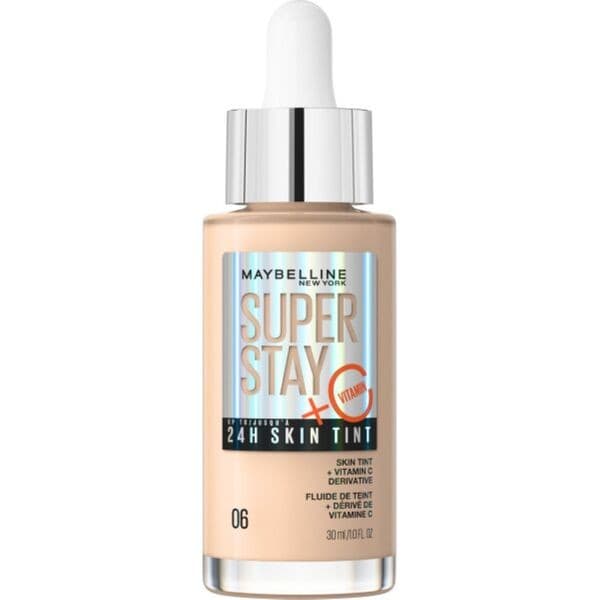 Super Stay 24h Skin Tint, podkład rozświetlający z witaminą C, 06
