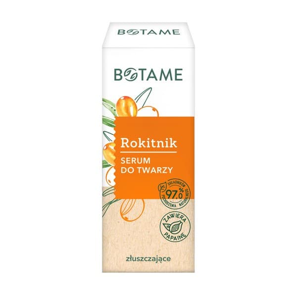 Rokitnik, złuszczające serum do twarzy