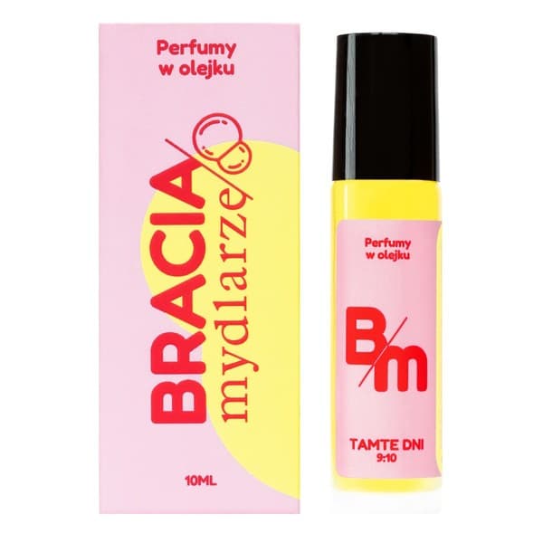 Perfumy w olejku o energetyzującym zapachu cytryny, jaśminu i różowego pieprzu Tamte dni 9:10 Bracia Mydlarze