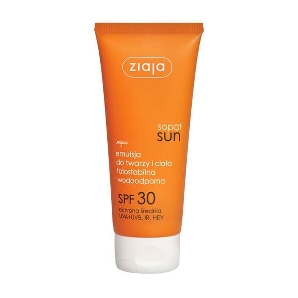 Sopot Sun, wodoodporna emulsja do twarzy i ciała SPF 30