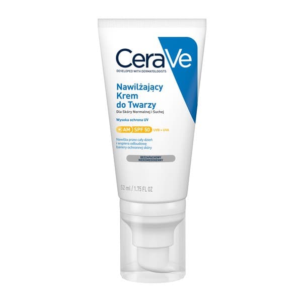 nawilżający krem do twarzy SPF 50