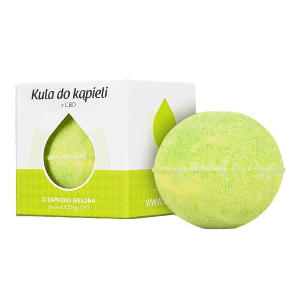 kula konopna do kąpieli Melon