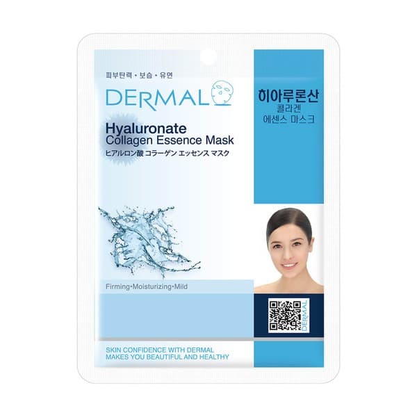 Dermal Hyaluronate Collagen Essence Mask, Kolagenowa maska z kwasem hialuronowym