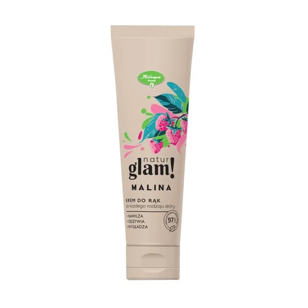 Glam!, krem do rąk, Malina