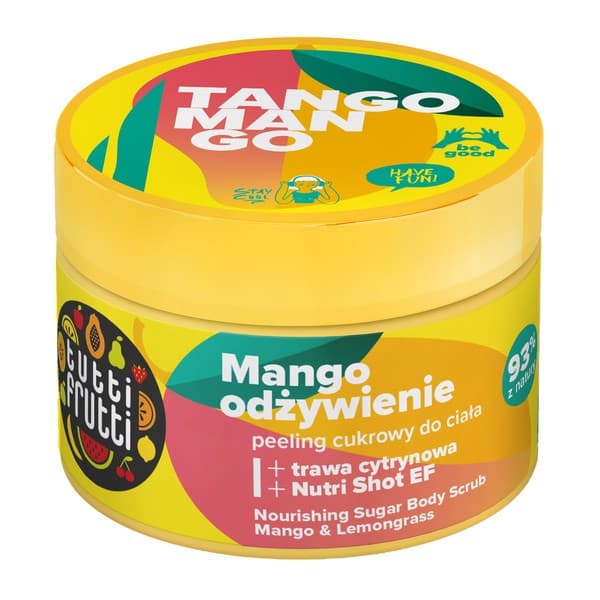 Farmona Tutti Frutti Mango Odżywianie, ujędrniający peeling cukrowy