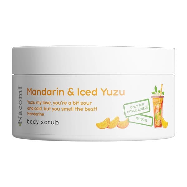 peeling do ciała o zapachu mandarynki i yuzu