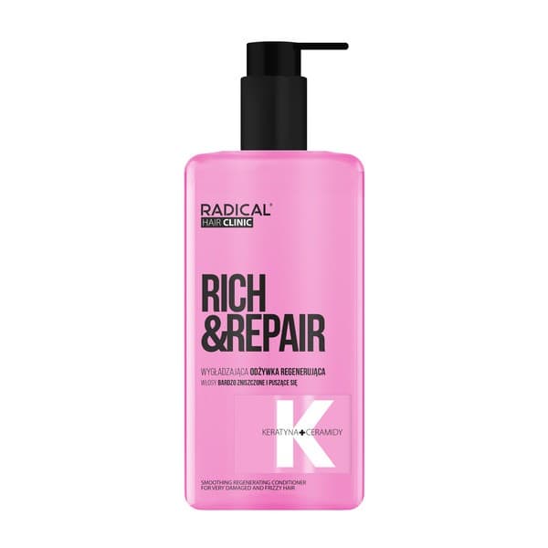 Hair Clinic Rich&Repair, wygładzająca odżywka regenerująca