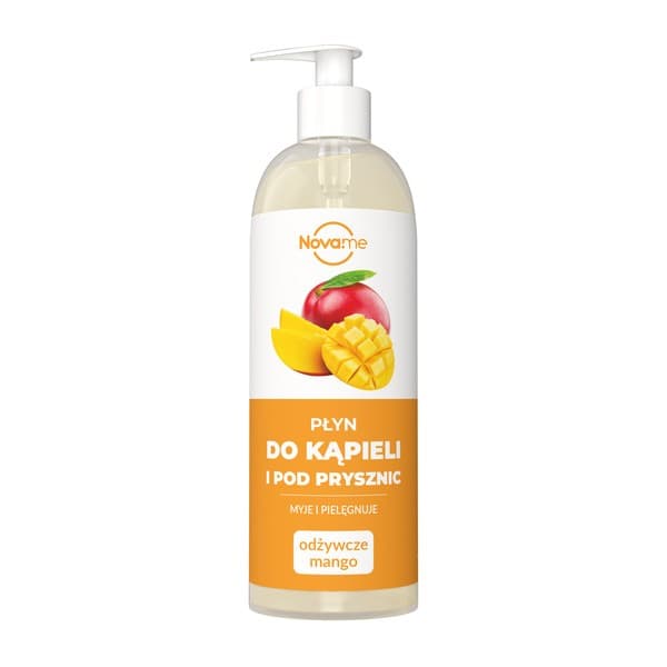płyn do kąpieli i pod prysznic, odżywcze mango