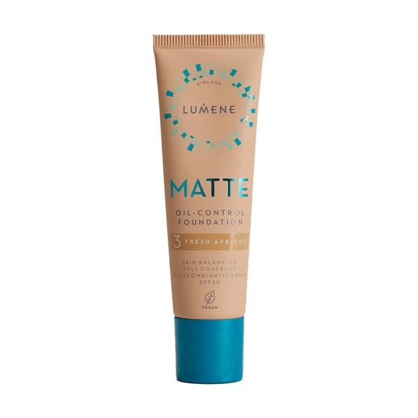 Matte Oil-Control, podkład matujący SPF 20, 3 Fresh Apricot