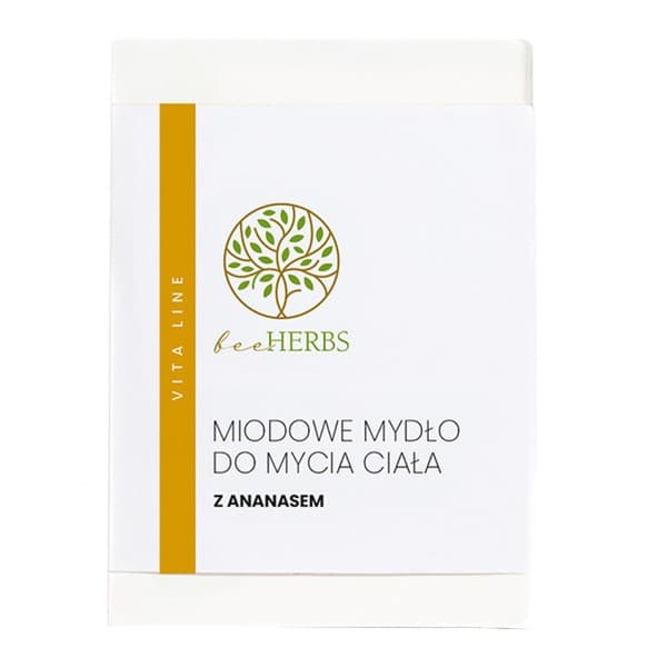miodowe mydło do mycia ciała z ananasem