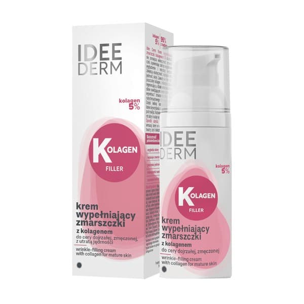 Derm, Kolagen Filler, krem wypełniający zmarszczki z kolagenem 5%