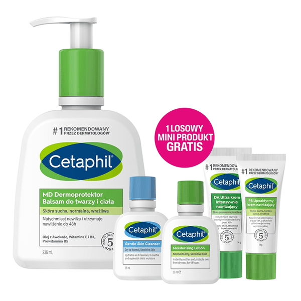 MD Dermoprotektor, balsam do twarzy i ciała, + mini produkt