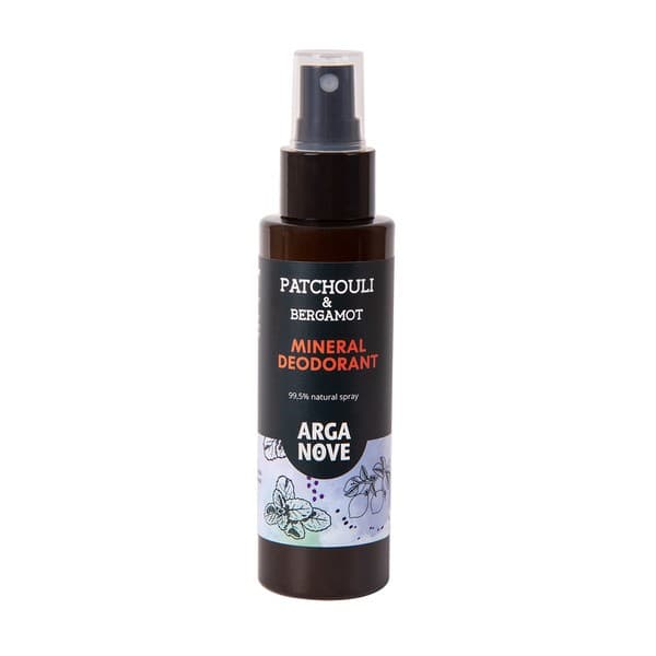 dezodorant mineralny, paczula i bergamotka, spray