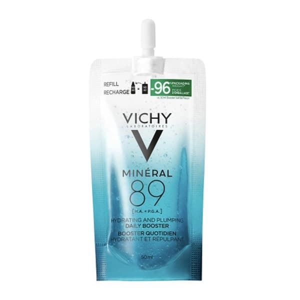 Mineral 89, booster nawilżająco-wzmacniający, refill